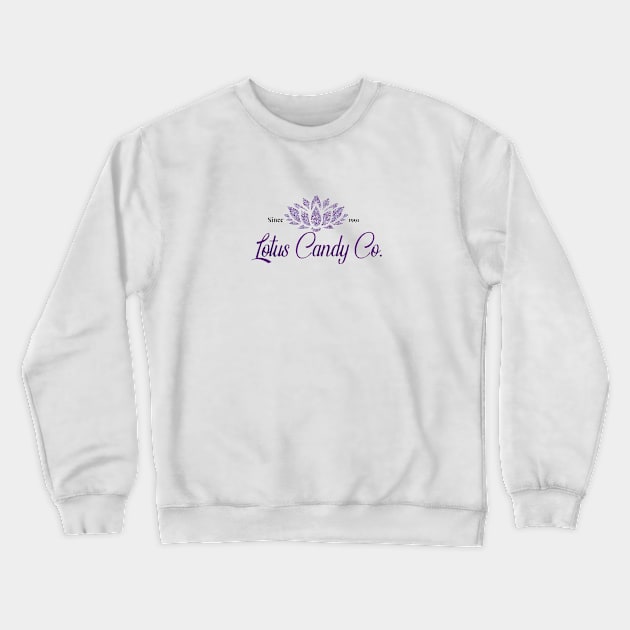 Lotus Candy Co. Crewneck Sweatshirt by Charityb1